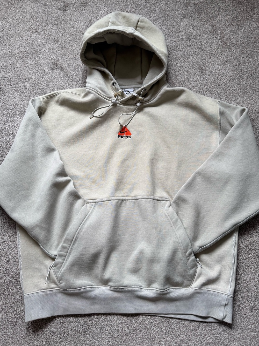 Nike ACG Therma Fit Fleece Pullover Hoodie Size Medium Oversized Boxy